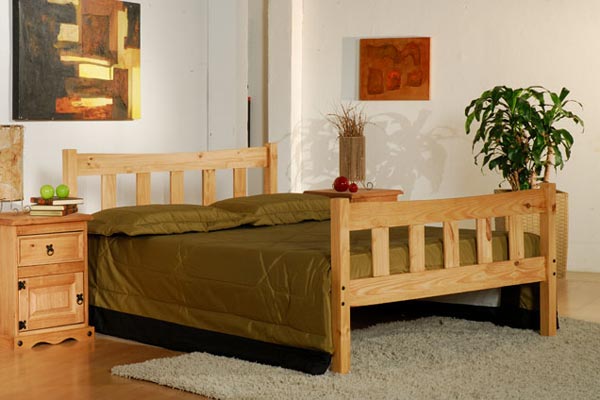 Miami Pine Bed Frame Single 90cm