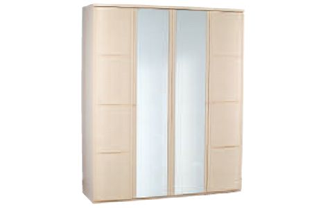 Eclipse Range - Wardrobe - 4 Door (2 Mirror Doors)