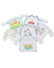 Bee Bo Long Sleeved Printed Bibs