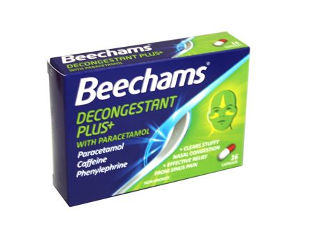 Decongestant Plus Capsules 16