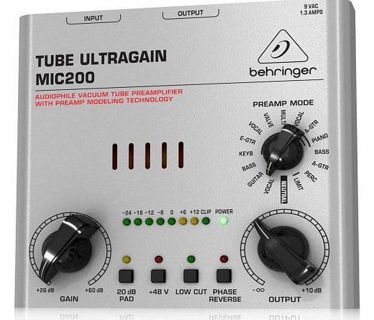 Behringer MIC200 Tube Ultragain Mic Preamp