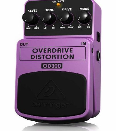 Behringer OD300 Overdrive/Distortion Effects Pedal