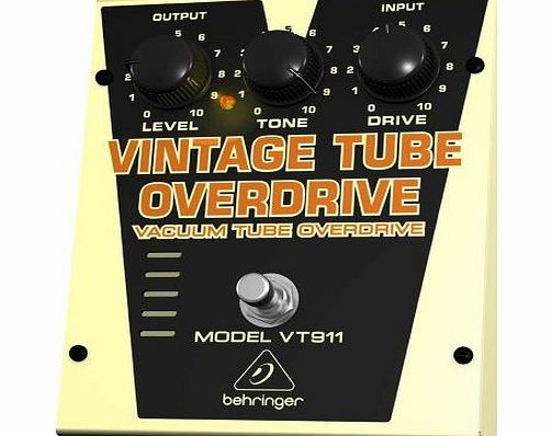 Behringer VT911 Vintage Tube Overdrive