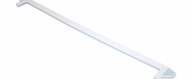 Beko Fridge Freezer Glass Shelf Front Profile. Genuine part number 4807130100