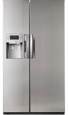 GNE114610APX 4-door American Fridge Freezer - Stainless Steel