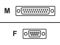 Belkin AT Serial Modem Cable 1.5m