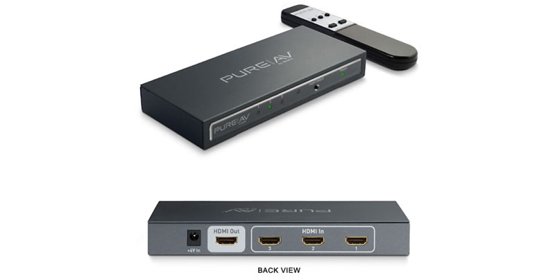 Belkin AV24502UK HDMI 3-to-1 Video Switch