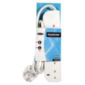 Belkin 4-Way Economy Power Strip- 1m Cable