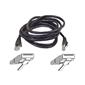 Belkin CAT5e UTP Snagless Patch Cable Black 1m