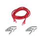 Belkin Cat6 UTP Snagless Patch Cable Red 2m