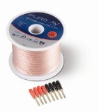 Belkin Components Belkin Blue Series PureAV 18-Gauge Speaker Cable and Pins 30m