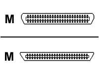 Belkin External SCSI II Drive Cable Micro Centronics 50 Male to Centronics 50 Male 1m