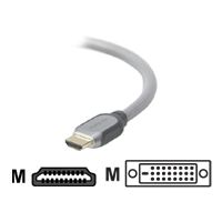 Belkin Flat Panel AV HDMI To DVI 1.2M Cable