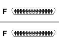 Belkin Gender Changer 50 Position Centronics F/F