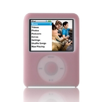 iPod Nano 3G Silicone Sleeve Pink