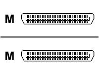Belkin SCSI external cable 50 pin Centronics male 50 pin Centronics male 0.5 m