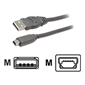 Belkin USBA-5-pin MiniB Cable 1.8m Charcoal