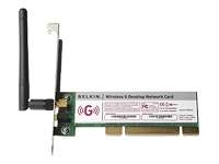 BELKIN Wireless G Desktop Card F5D7000