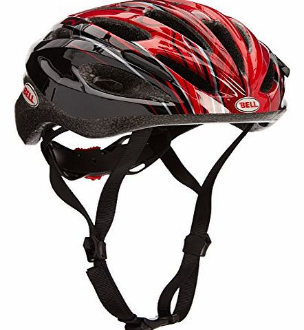 Bell Kids Trigger Helmet - Black/Red/Rippler, Universal