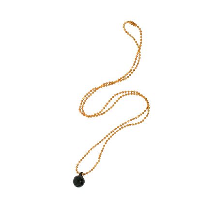 bell Necklace - Black