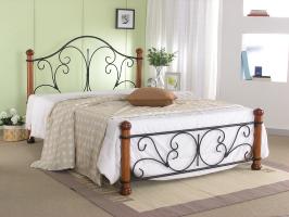 4ft 6 Double Metal Bedstead