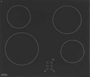 Belling, 1228[^]1682F CH60TX Ceramic Hob Black 520 x 590mm 1682F