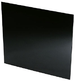 SPL90 90cm Splashback in Black