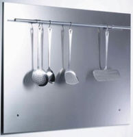 SPL90R 90cm Splashback with Utensil Rail