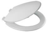 Bemis 7200AR Thermoplastic White Toilet Seat