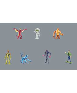 Ben 10 Alien Force 10cm Alien Collection Figures