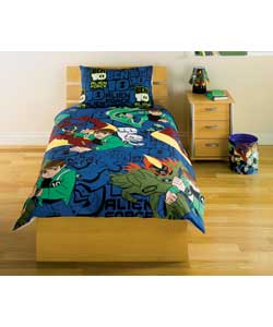 Ben 10 Alien Force Rotary Single Bed Duvet Set