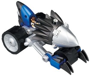 ben 10 Benwolf Transforming Alien Cruiser