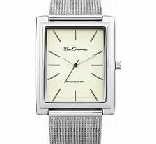 Ben Sherman Mens Silver Steel Bracelet Watch