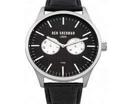 Ben Sherman Mens Spitalfields Social All Black