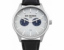 Ben Sherman Mens Spitalfields Social Black