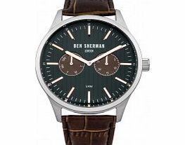 Ben Sherman Mens Spitalfields Social Brown