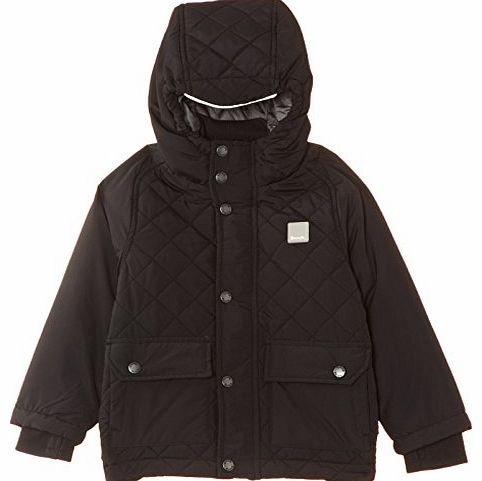 Boys Hillinglock Coat, Jet Black, 7 Years (Manufacturer Size:7-8 Years)