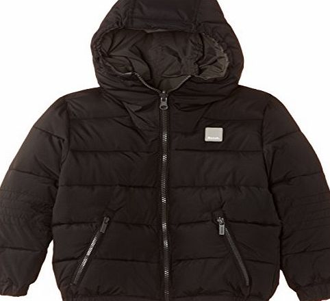 Bench Boys Slapback Jacket, Jet Black, 13 Years (Manufacturer Size:13-14 Years)