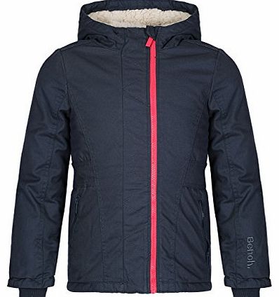 Bench Girls Snowday 11 Jacket, Blue (Midnight Navy), 11 Years (Manufacturer Size:11-12 Years)