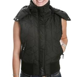 Ladies Cube Gilet - Black