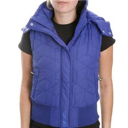 Ladies Cube Gilet - Clematis Blue