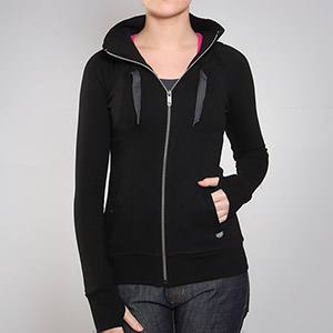 Bench Ladies Elem Zip sweatshirt - Black