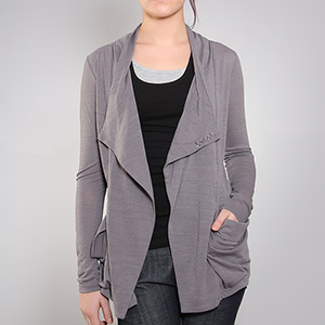 Bench Ladies Linseed Cardigan - Grey