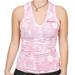 Ladies V Photo City Vest - Percy Pink