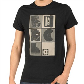 Mens Analog T-Shirt Black