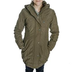 Womens Disko Padded Coat - Canteen