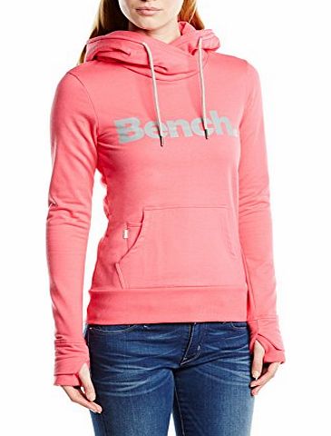 Bench Womens Yoport Hoodie, Pink (Honeysuckle), Size 14 (Manufacturer Size:Medium)