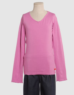 TOP WEAR Long sleeve t-shirts GIRLS on YOOX.COM