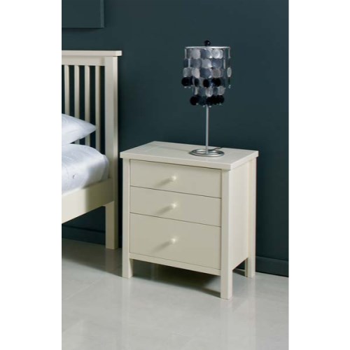 Bentley Designs Atlantis Pearl Oak Bedside Table