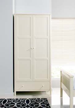 Atlantis Pearl Oak Two Door Wardrobe